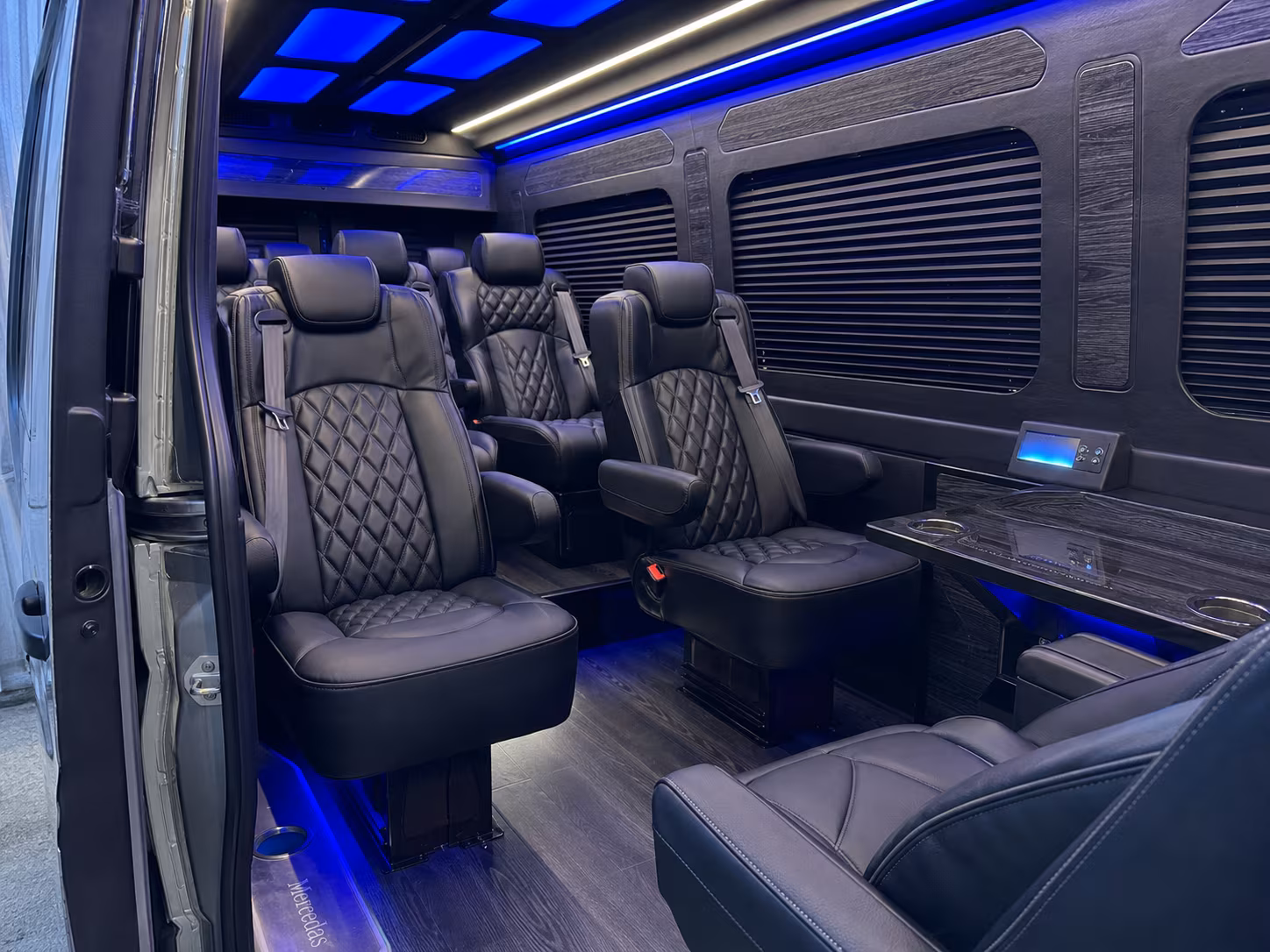 sprinter van transportation for groups and events across waterbury