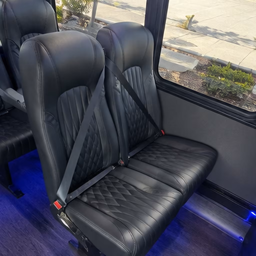waterbury corporate event transportation onboard seating