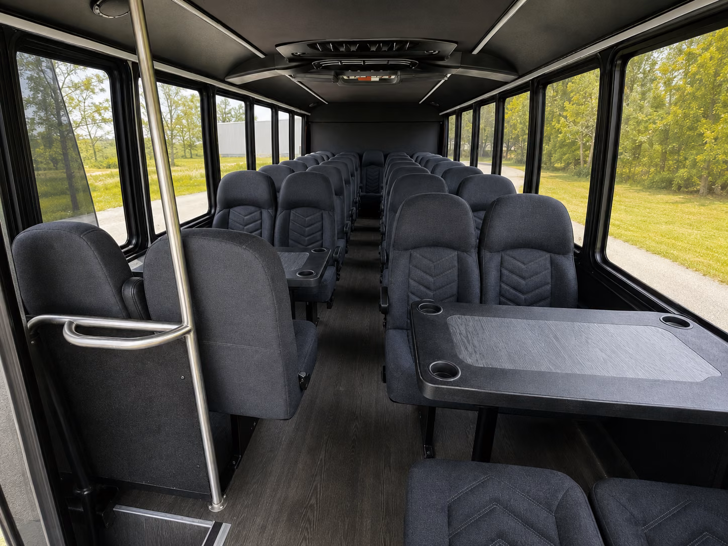 waterbury long distance transportation onboard seating